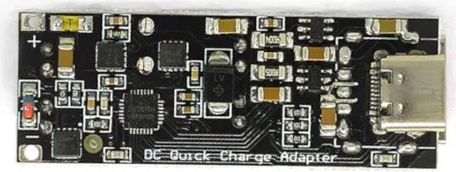 Alt view image 2 of 4 - 60W USB C PD 3.0 QC4+ & USB-A QC3.0 Fast Charger Step-Down Module 12V/24V DC IN