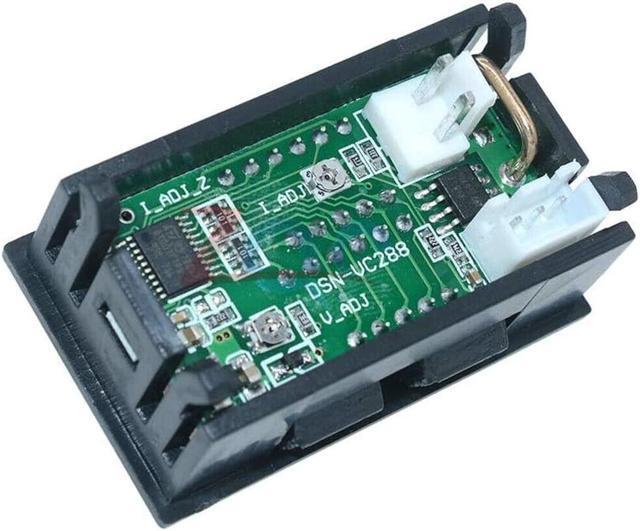 Alt view image 5 of 7 - DC 100V 10A Voltmeter Ammeter LED Dual Volt Amp Meter Voltage Current Tester