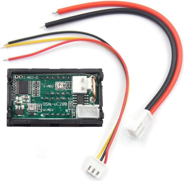 Alt view image 4 of 7 - DC 100V 10A Voltmeter Ammeter LED Dual Volt Amp Meter Voltage Current Tester