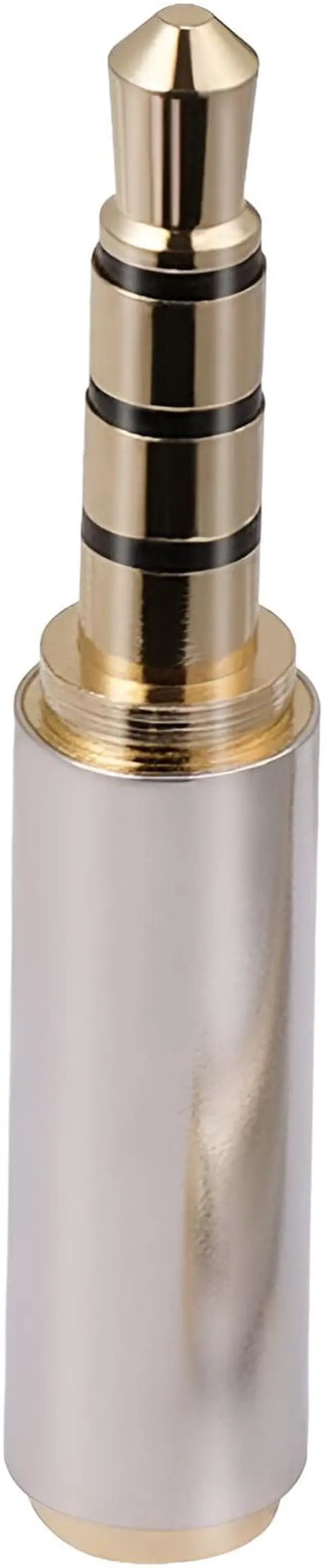 Alt view image 3 of 7 - 3.5mm Male to 2.5mm Female Stereo Mic Audio Headphone Jack Adapter Converter