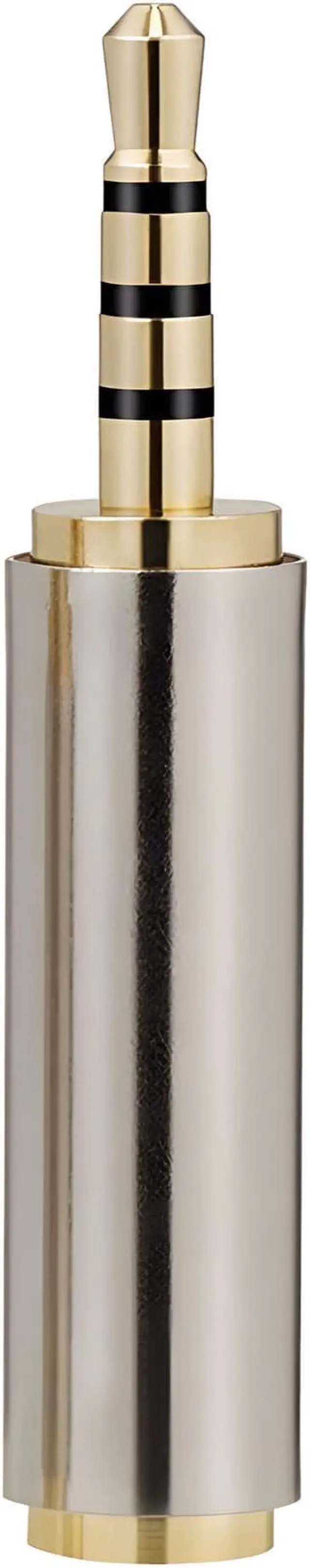 Alt view image 4 of 7 - 2.5mm Male to 3.5mm Female Stereo Mic Audio Headphone Jack Adapter Converter