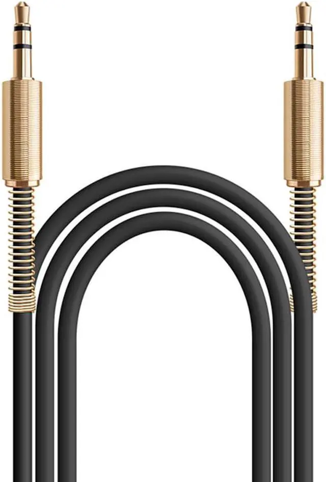 Main image of 3ft Aux Cable 3.5mm 1/8" Male to Male Stereo Auxiliary Car Audio Cord