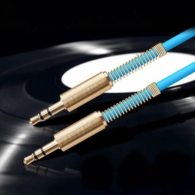 Alt view image 2 of 4 - 3ft Aux Cable 3.5mm 1/8" Male to Male Stereo Auxiliary Car Audio Cord