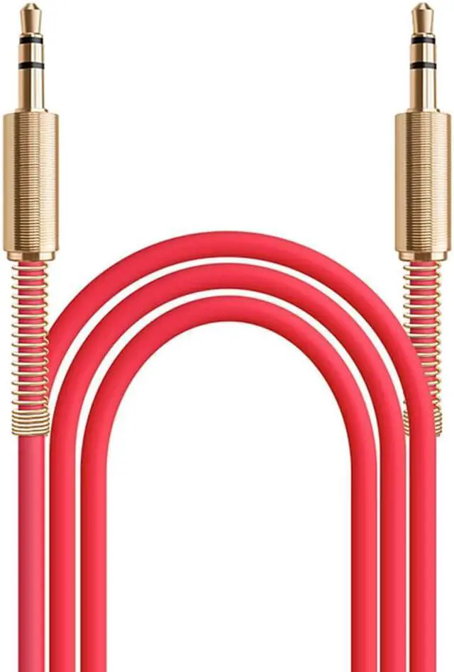 Main image of 3ft Aux Cable 3.5mm 1/8" Male to Male Stereo Auxiliary Car Audio Cord