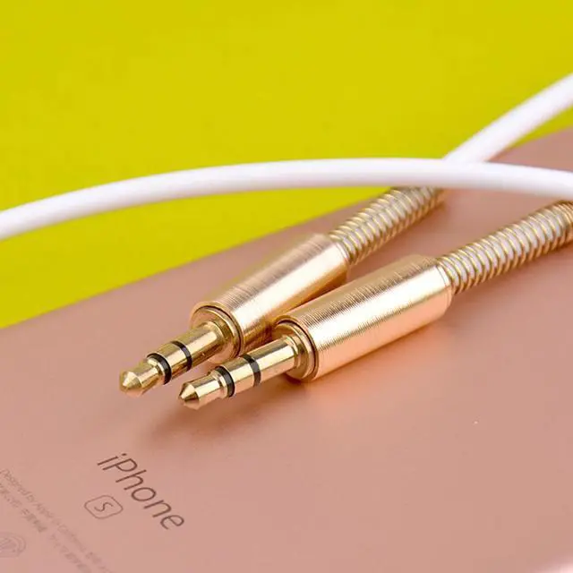 Alt view image 3 of 4 - 3ft Aux Cable 3.5mm 1/8" Male to Male Stereo Auxiliary Car Audio Cord