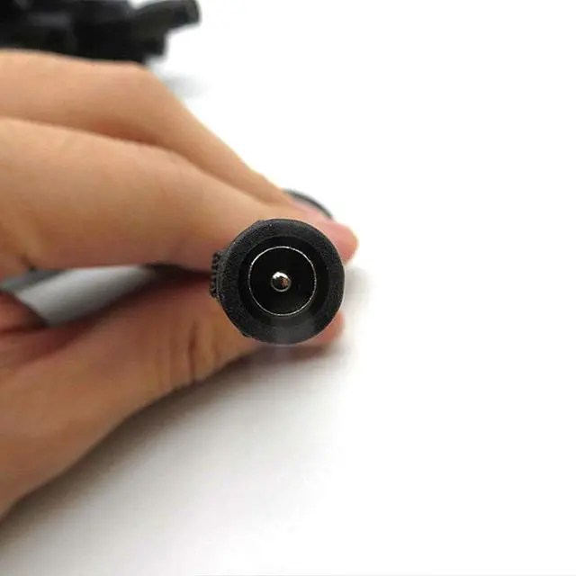 Alt view image 3 of 3 - 3ft 5.5x2.5mm Female DC Power CCTV Pigtail Cable 18AWG Copper Wire 5V 12V 24V