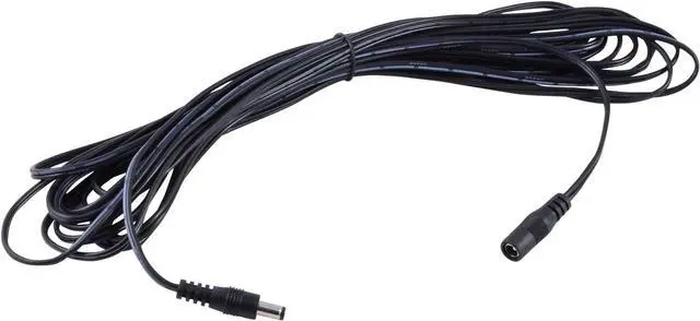 Main image of 33ft DC Power Extension Cable Cord 5.5x2.1mm 33 feet/10M for CCTV Camera DVR