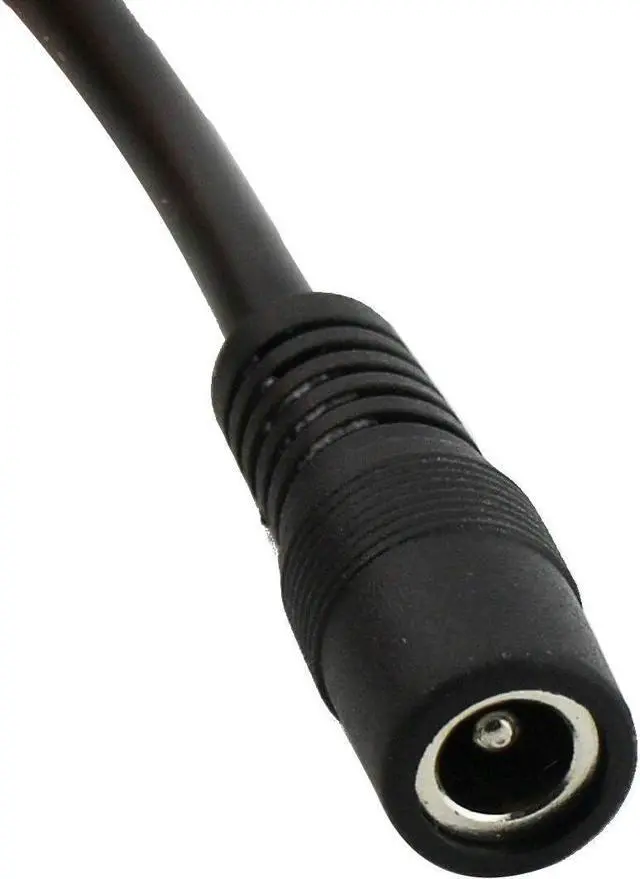 Alt view image 4 of 4 - DC Power Extension Cable 5.5mm x 2.1mm Male Female Cord 18AWG 12V 24V 10A Heavy Duty (1.5 feet / 50cm)
