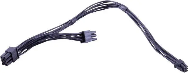 Main image of JacobsParts PCI Express 6-pin Mini to Dual 6-pin PCI-e Video Card Power Cable for Apple Mac Pro Tower/Power Mac G5