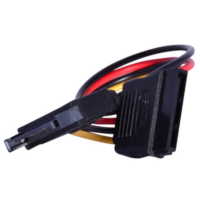 thumbnail image 2 of JOYJOM SATA Power Splitter Cable: 15 Pin SATA To 4 SATA 4X Serial ATA Power Adapter Splitter 2 of 9