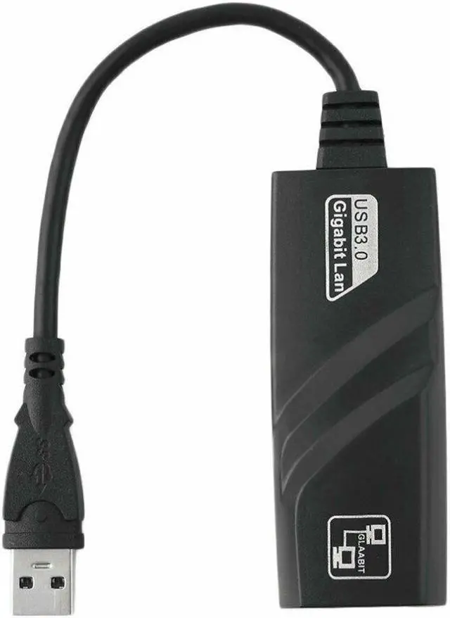 Alt view image 3 of 6 - USB 3.0 to 10/100/1000 Mbps Gigabit RJ45 Ethernet Network LAN Adapter for PC Mac
