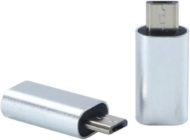 Alt view image 2 of 7 - USB 3.1 Type C Female to Micro USB Male Adapter Converter Connector USB-C
