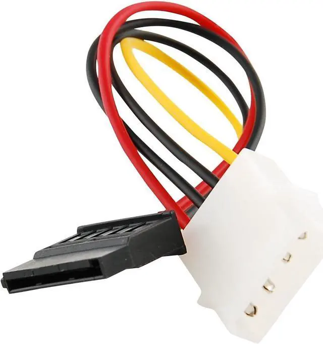 Main image of IDE/Molex/IP4/4-pin to SATA Power 15-pin Connector Converter Adapter Cable