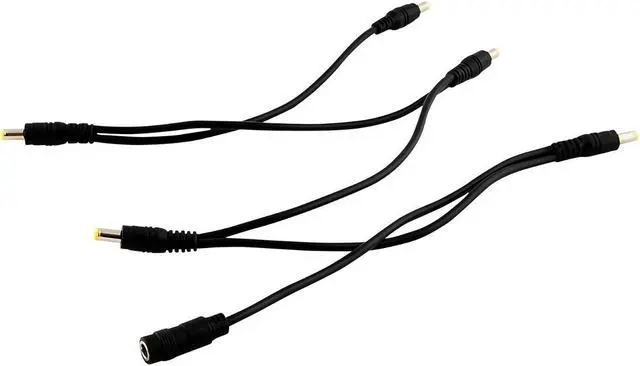 Main image of 1:5 DC Daisy-Chain Power Splitter Cable 1 Female to 5 Male 5.5x2.1mm