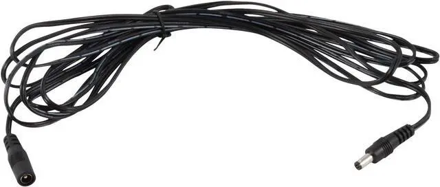 Main image of 10ft DC Power Extension Cable Cord 5.5x2.1mm 10 feet/3M for CCTV Camera DVR