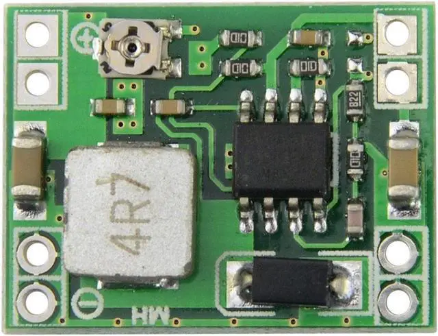 Main image of 5pcs JacobsParts MP1584 3.3V Fixed Output 3A DC Step Down Converter Buck Module 4.5-28V in