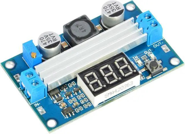 Main image of FP5139 100W DC Boost Step-up Adjustable Voltage Power Converter LED Voltmeter
