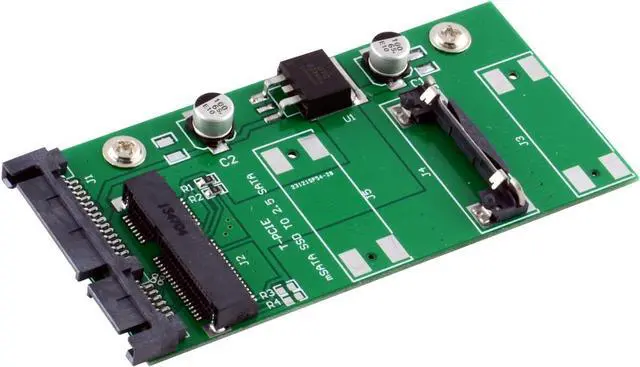 Main image of JacobsParts Protronix mSATA PCI-E SSD 50mm to 2.5" SATA Converter Adapter