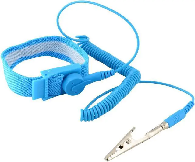 Main image of CML Supply Anti-Static Wrist Strap Grounding Cord with Adjustable Band