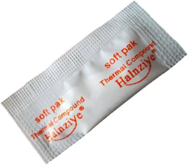 Main image of 10 Pack White Thermal Paste Grease Heatsink Compound 0.6g Soft Pak
