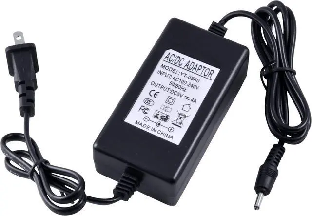Main image of 5V 4A 20W Power Adapter for USB Hubs 3.5mm x 1.35mm
