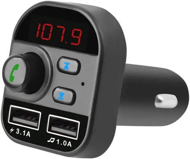 Main image of Bluetooth FM Transmitter Car Radio Wireless Adapter Hands-free MP3 USB Charger