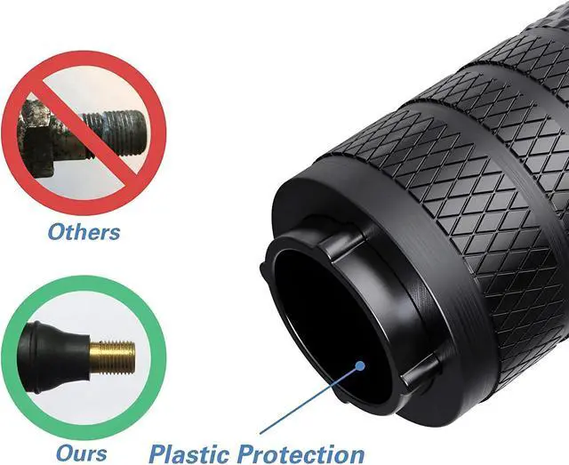Alt view image 2 of 2 - 4pcs Tire Valve Stem Caps Anodized Aluminum Corrosion Resistant Covers Car Bike
