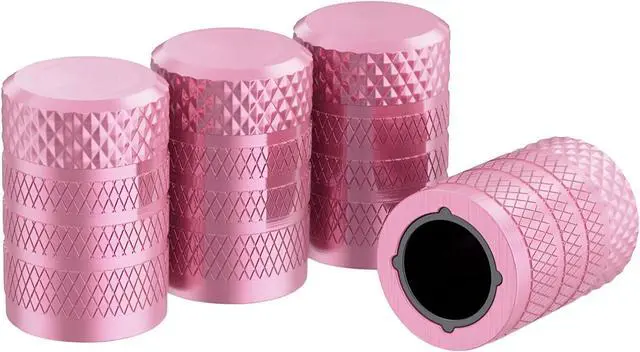Main image of 4pcs Tire Valve Stem Caps Anodized Aluminum Corrosion Resistant Covers Car Bike