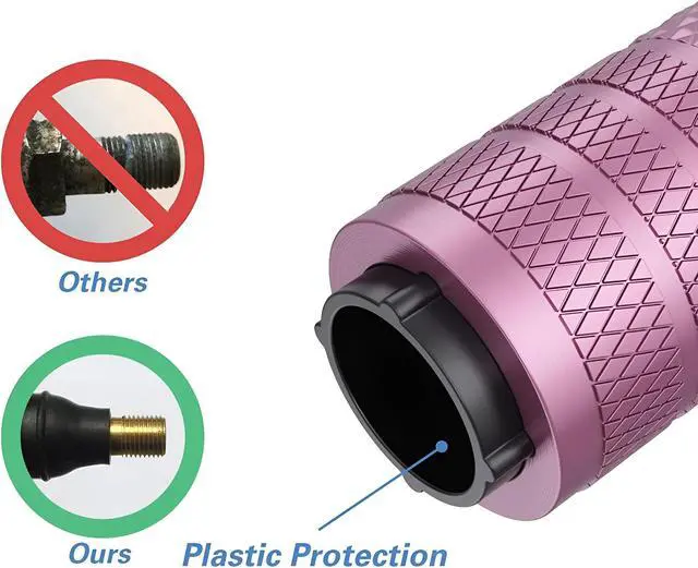 Alt view image 2 of 2 - 4pcs Tire Valve Stem Caps Anodized Aluminum Corrosion Resistant Covers Car Bike