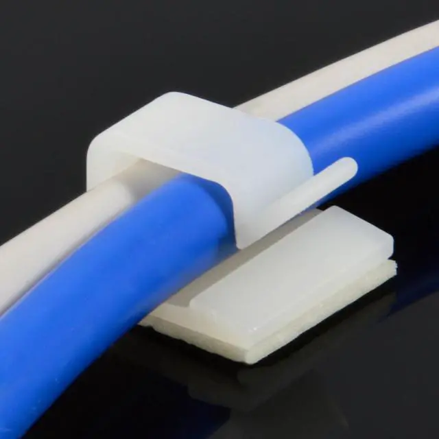 Alt view image 2 of 2 - 25pcs Simple Adhesive Cable Routing Clip for Cord Management, Medium