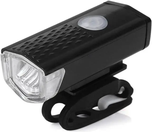 Alt view image 4 of 7 - LED Bike Light Combo USB Rechargeable Headlight Rear Taillight Set Bicycle Lamp