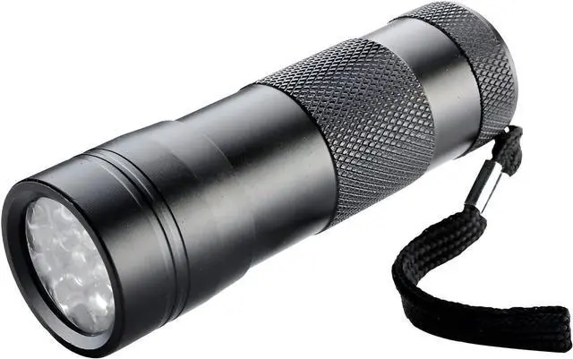 Alt view image 2 of 7 - JacobsParts UV Flashlight Black Light, Handheld Inspection Blacklight 12 Led 395nm Mini Light Torch for Dog Pet Urine Stains, Bed Bugs Detector and Scorpions