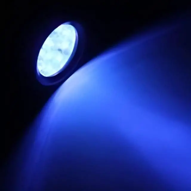 Alt view image 5 of 7 - JacobsParts UV Flashlight Black Light, Handheld Inspection Blacklight 12 Led 395nm Mini Light Torch for Dog Pet Urine Stains, Bed Bugs Detector and Scorpions