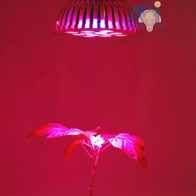 Alt view image 2 of 2 - ABI 12W Blue LED PAR38 Grow Light for Aquarium and Plant Growth (450-460nm) Red Blue