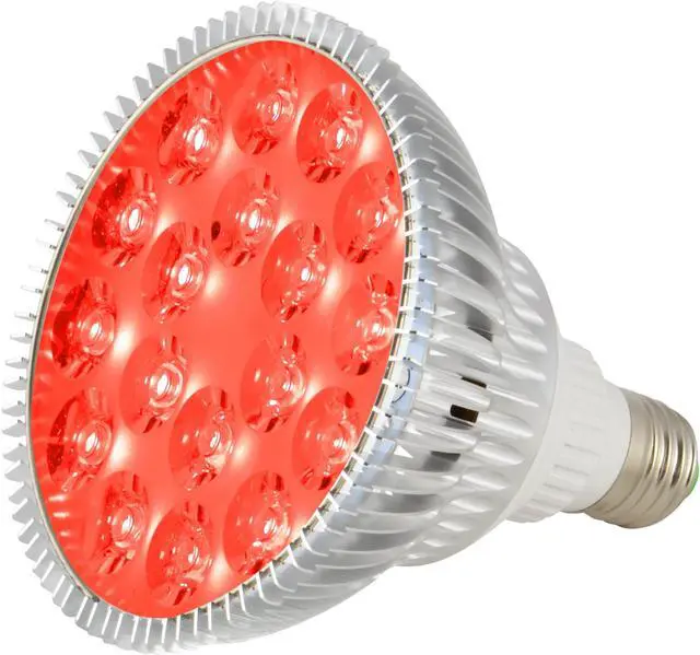Main image of ABI True 26W 620-630nm Red LED Grow Light Bulb with Active Cooling