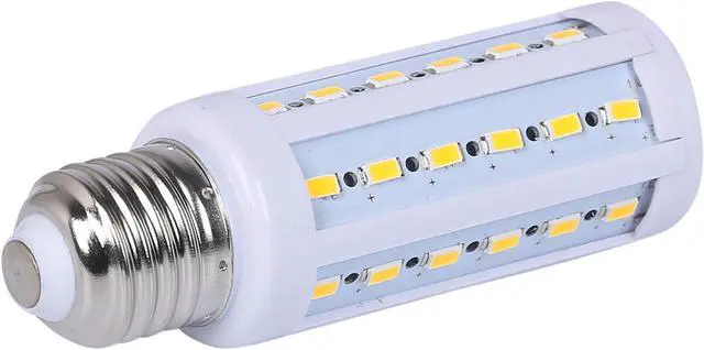 Alt view image 2 of 4 - 60 Watt Equivalent LED Bulb 42-Chip Corn Light E26 850lm 8W Soft Warm 3000K