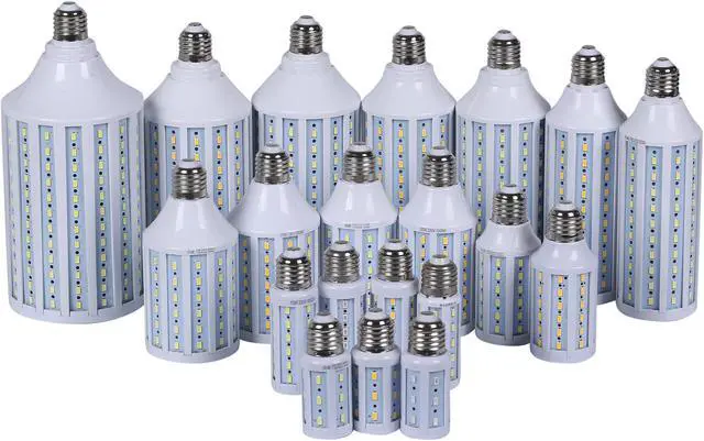 Alt view image 3 of 4 - 60 Watt Equivalent LED Bulb 42-Chip Corn Light E26 850lm 8W Soft Warm 3000K