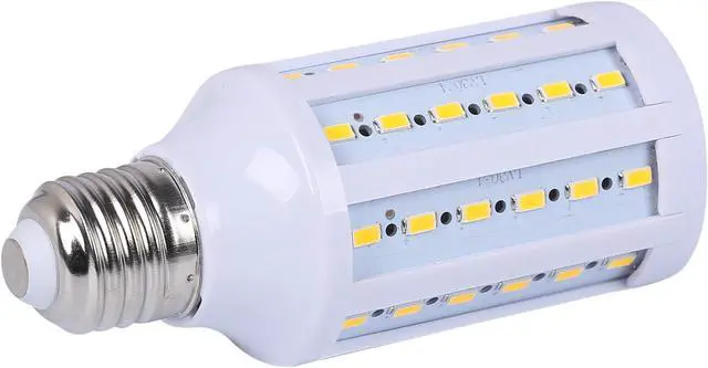 Alt view image 2 of 4 - 75 Watt Equivalent LED Bulb 60-Chip Corn Light E26 1100lm 10W Soft Warm 3000K
