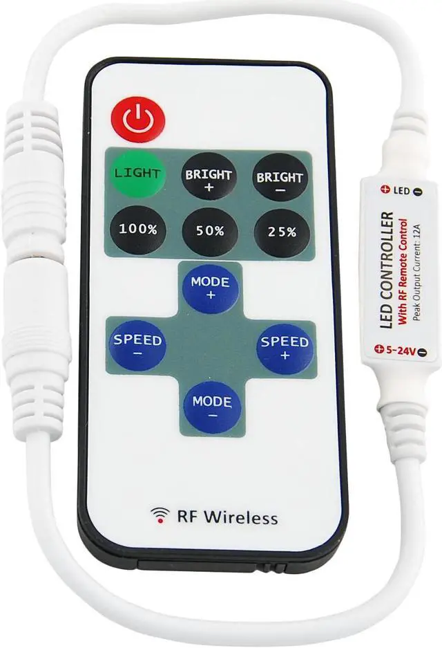 Main image of ABI Inline Dimmer Controller Switch for LED Strip Light