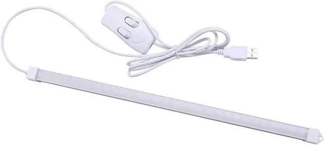 Main image of JacobsParts LED Light Bar USB Under Cabinet Desk Lamp Warm & Daylight White