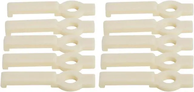 Main image of (50-pack) Mounting Bracket Clips for 8mm/10mm LED Strip Light 3528 5050 5630