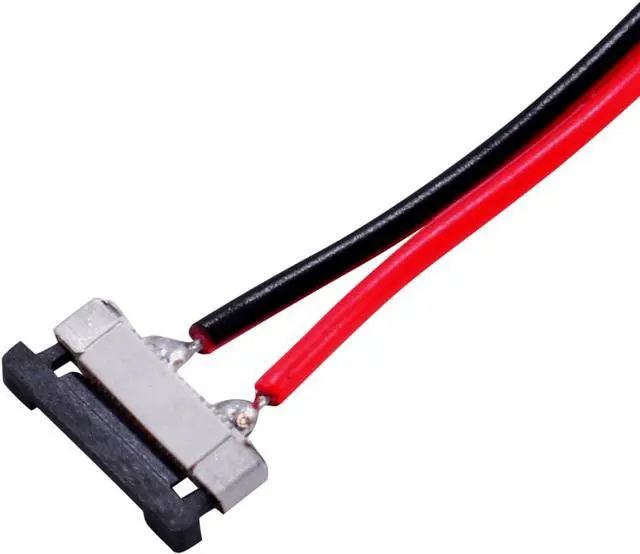 Alt view image 3 of 3 - (10-Pack) 8mm Solderless 2-Wire Connector Clip for 3528 120/m 600 LED Strip 10X