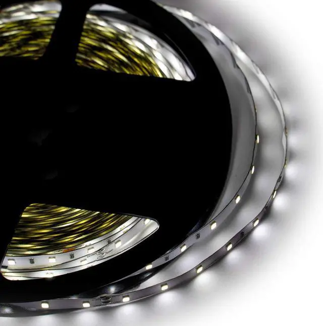Main image of ABI 50ft/15M LED Light Strip Kit with 36V 70W DC Power Supply, 920 SMD 2835, Non-Waterproof, 6000K Daylight White