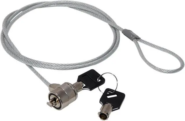Main image of JacobsParts Laptop Notebook Anti-Theft Security Cable Chain Lock with Keys