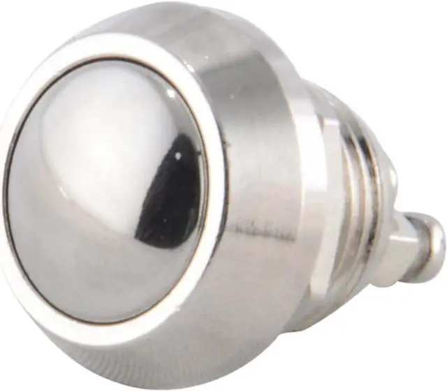 Alt view image 3 of 4 - JacobsParts 12mm Stainless Steel Momentary Push Button Switch