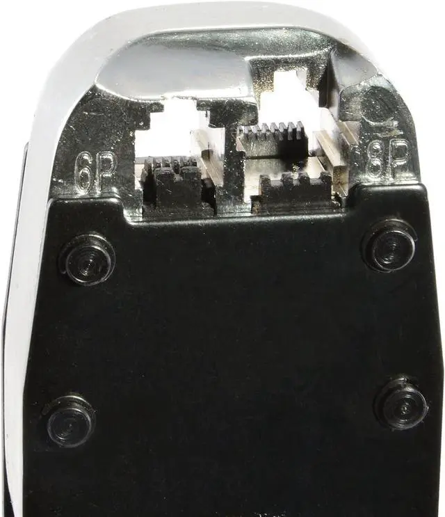 Alt view image 3 of 4 - RJ45/RJ11 Cable Crimper for CAT5e/CAT6 Network Cables, Includes 10 RJ45 Connectors