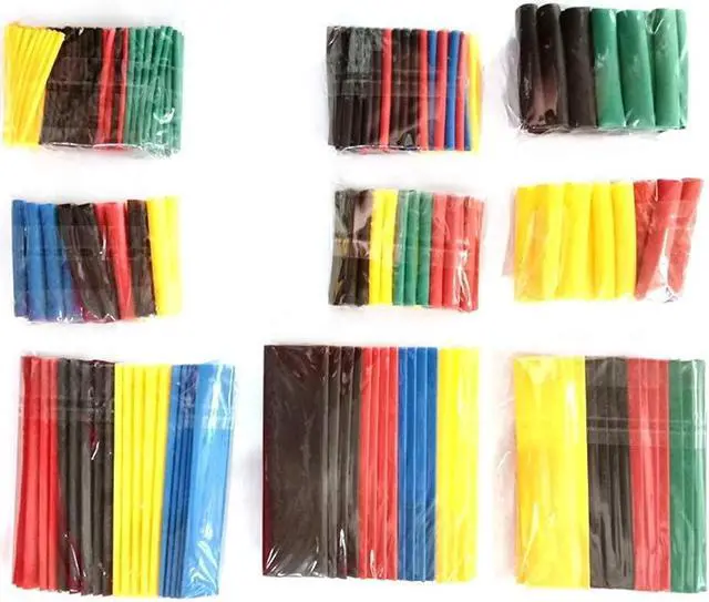 Alt view image 3 of 3 - 328pcs Multicolor Heat Shrink Tubing Electrical Wire Insulation Cable Sleeve Kit