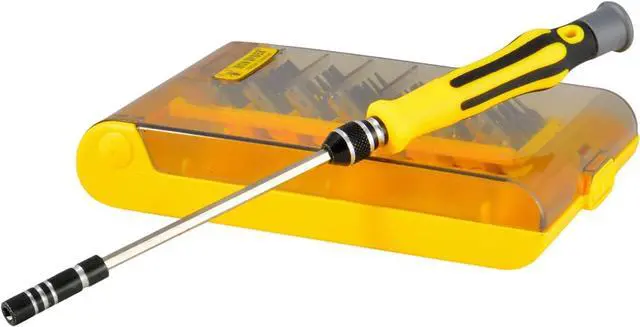 Alt view image 3 of 6 - 45pc Security Bit Set Torx Star Tamperproof Hex Triwing Precision Tool Kit