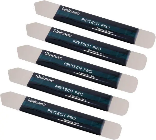 Main image of Thin Metal Opening Pry Tool Bar Opener for iPhone iPad Smartphone Tablet Screen 5 Pack