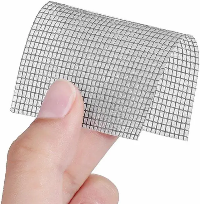 Alt view image 2 of 7 - JacobsParts Window Screen Repair Patch Adhesive Fiberglass Mesh Hole Repair Tape 2" 6.5ft (White)